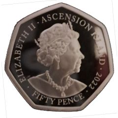 50 Pence - Elizabeth II Hans Christian Andersen - The Princess and the Pea