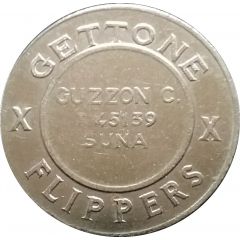 Game Token - Gettone Apparecchi Elettrici Guzzon C., Suna