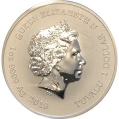 1 Dollar - Elizabeth II Hulk