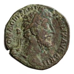 Sestertius - Commodus SAEC FEL P M TR P XI IMP VII COS V P P S C, Victory