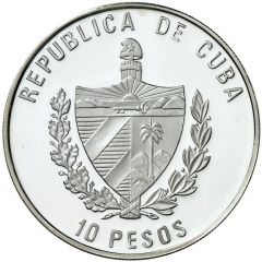10 Pesos 400 years of the Quixote