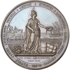 Medal - Opening of the Bari-Brindisi railway line