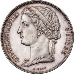 5 Francs Pattern, silver