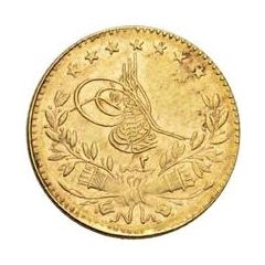 25 Kurus - Mehmed VI Constantinople