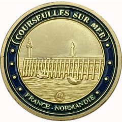 Jeton touristique - La Monnaie du Patrimoine - Normandie - Courseulles sur mer