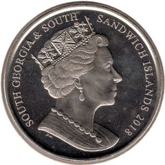 2 Pounds - Elizabeth II Leopard Seal