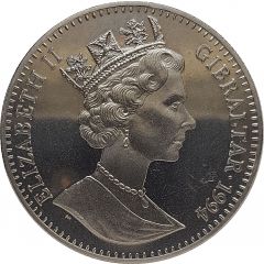 1 Crown - Elizabeth II Sabretooth Tiger