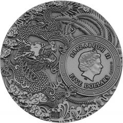 5 Dollars - Elizabeth II Guan Yu