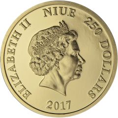 250 Dollars - Elizabeth II Golden eagle