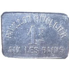 1 Franc - Pavillon Rivollier - Aix-les-Bains [73]