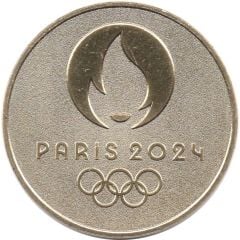 Jeton touristique - Monnaie de Paris - Paris 2024 - Emblème Olympique