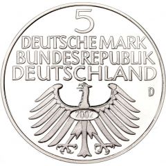 5 Deutsche Mark Germanic Museum