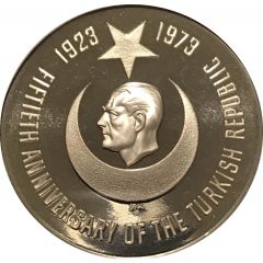 Medal - Fiftieth Anniversary of the Turkish Republic