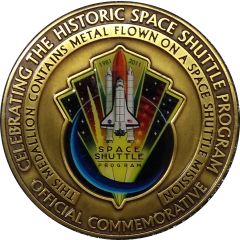 Medal - NASA Commemorative Celebrating the Legacy of the Space Shuttle Program