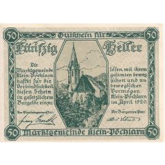 50 Heller Klein-Pöchlarn