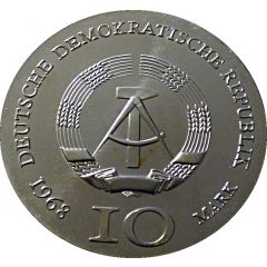 10 Mark Johann Gutenberg