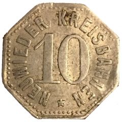 10 Pfennig - Neuwied am Rhein Kreisbahn