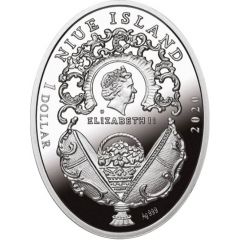 1 Dollar - Elizabeth II Pansy Egg