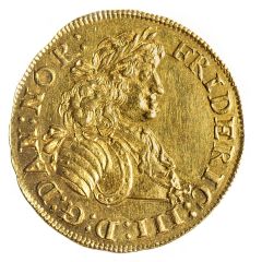 1 Ducat - Frederik III