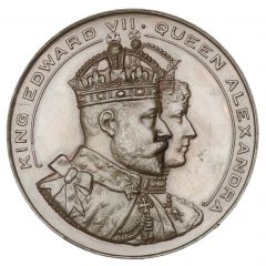 Medal - Edward VII Queen Alexandra Dock, bronze