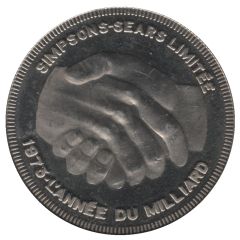 Token - Simpsons-Sears Billion Dollar Year French version