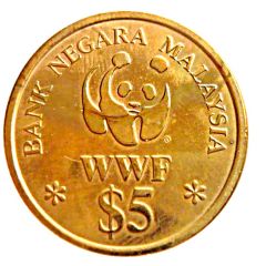 5 Ringgit - Agong IX WWF