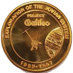 Medal - The Caltech - JPL Numismatic Society Galileo