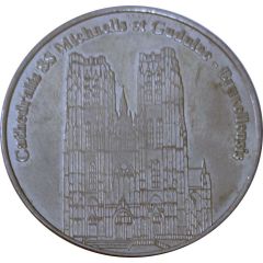 Tourist token - National Tokens - Bruxelles Cathedralis SS Michaelis et Gudulae
