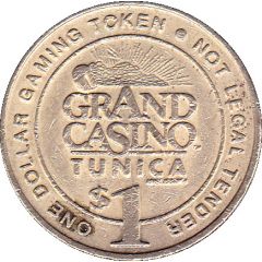 1 Dollar Gaming Token - Grand Casino Tunica