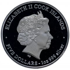 5 Dollars - Elizabeth II Year of the Snake