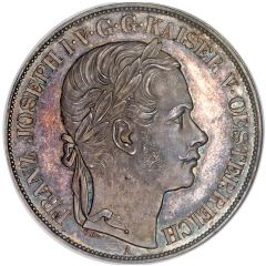 2 Vereinsthaler - Francis Joseph I South Austrian Railways