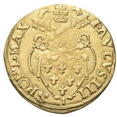 1 Scudo d`Oro - Paul III Book on cheast