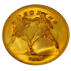 Token - SCRTD Fare Games of the XXIIIrd Olympiad Los Angeles 1984 - Boxing, Los Angeles, California