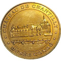 Monnaie de Paris Tourist Token - Château de Chantilly Musée Condé
