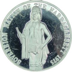 Medal - Indian Tribes Narragansett
