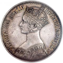 1 Crown - Victoria `Gothic` type