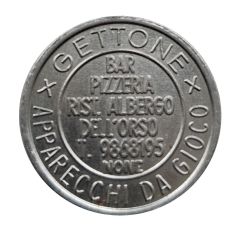Token - Gettone Apparecchi da Gioco Albergo Dell`Orso