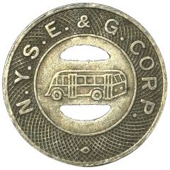 1 Fare - N.Y.S.G. and E. Corp. Elmira, New York