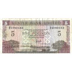 5 Pounds Ulster Bank
