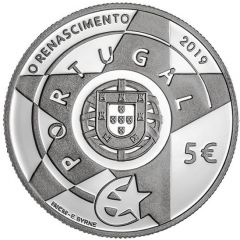 5 Euros The Renaissence, Silver