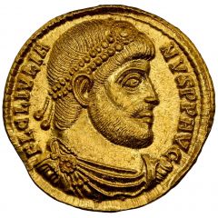 Solidus - Julianus II VIRTVS EXERCI TVS ROMANORVM, Sirmium