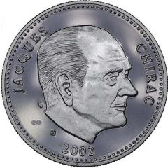 Jacques Chirac 2002 - Ve République argent