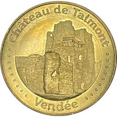 Jeton touristique - Monnaie de Paris - Château de Talmont