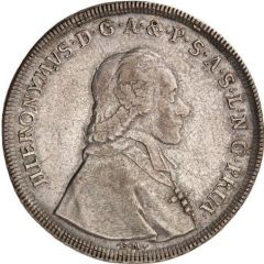 1 Thaler - Hieronymus von Colloredo type 1b