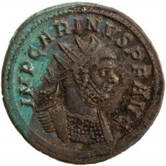 Antoninianus - Carinus AEQVITAS AVGG, Aequitas