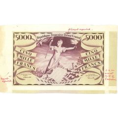 5000 Francs - Liberté type 1943