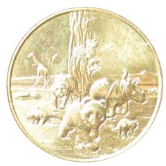 Monnaie de Paris Tourist Token - ZooParc de Beauval Animaux