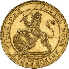 10 Ducats `Gold Schanzentaler`