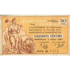 50 Céntimos Hostoles