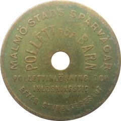 Token - Malmö Stads Spårvägar